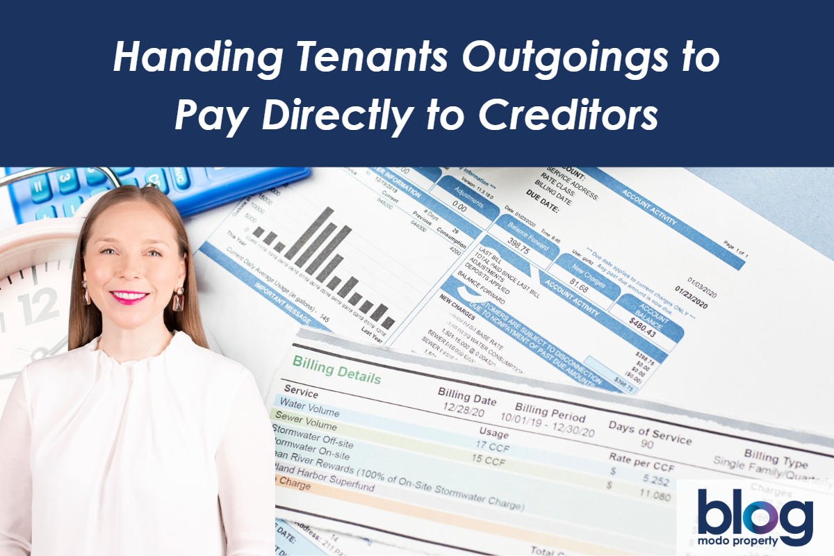 Q & A – Handing Tenants Outgoings to Pay Directly to Creditors